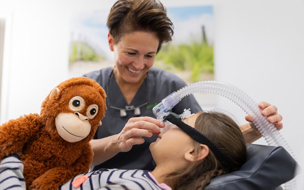 Angstfreie Lachgasbehandlung